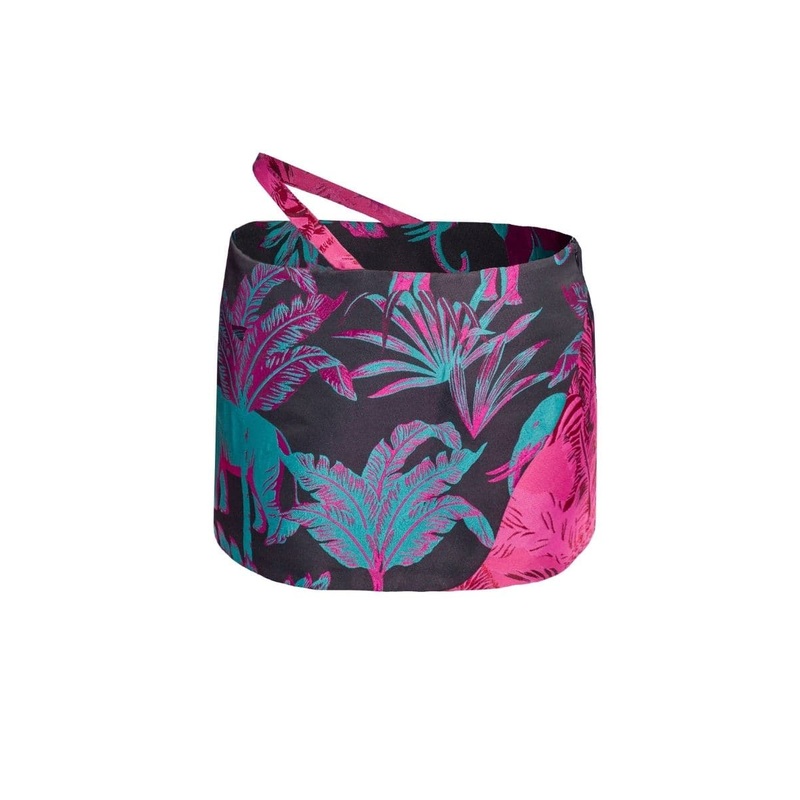 ZOO DOUBLE-LAYERED MINI SKIRT