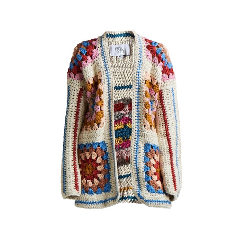 FARRAH HAND-CROCHET CARDIGAN