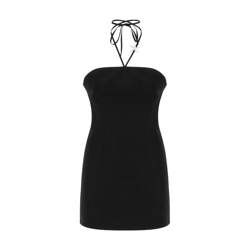 FLOW CREPE MINI DRESS