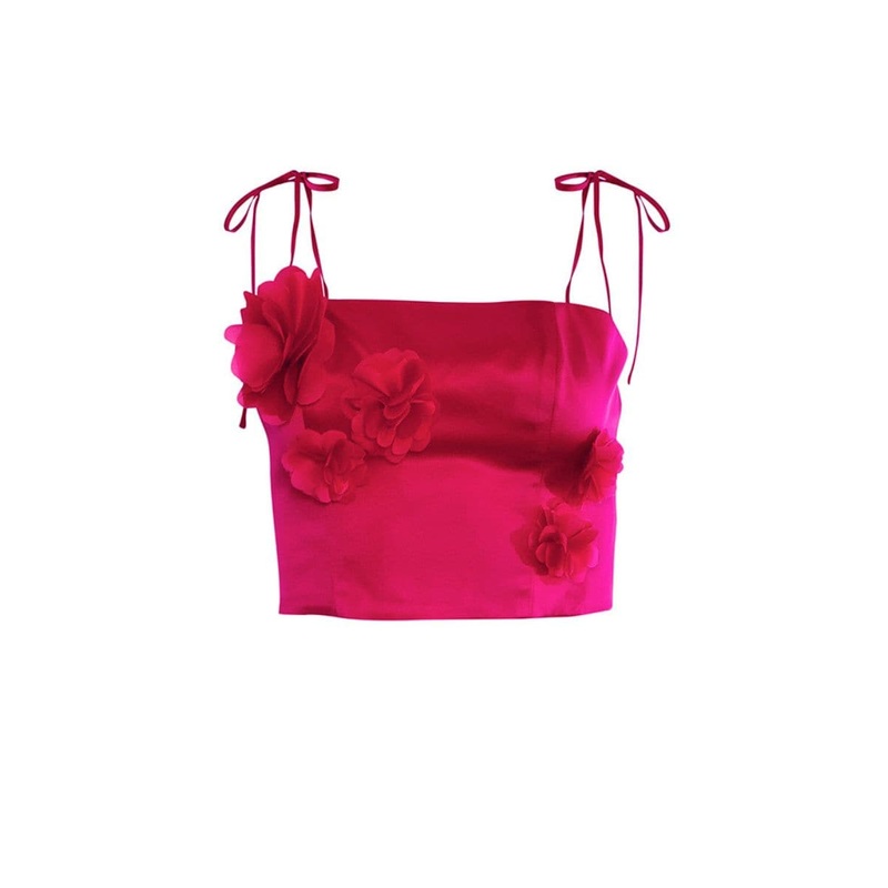 MARIGOLD PINK CROP TOP