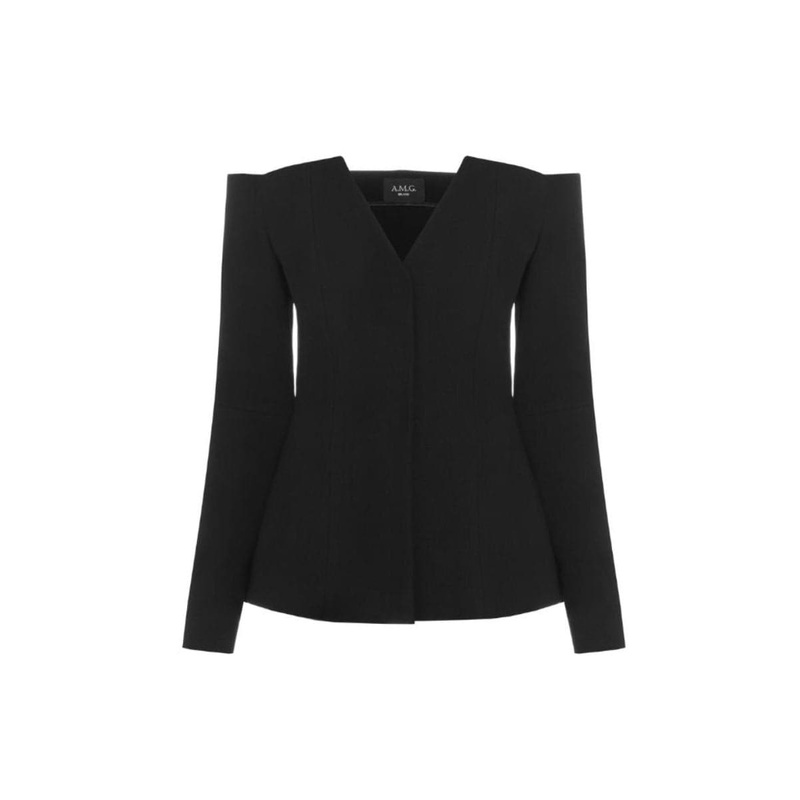 OFF-SHOULDER STRUCTURED JACKET