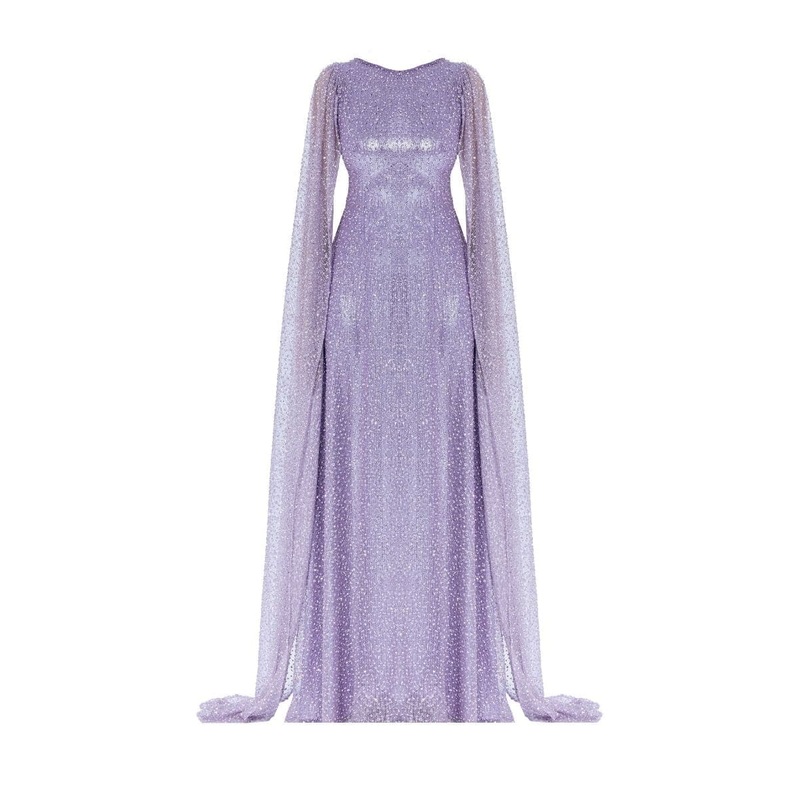 LA MAMOUNIA PURPLE GOWN