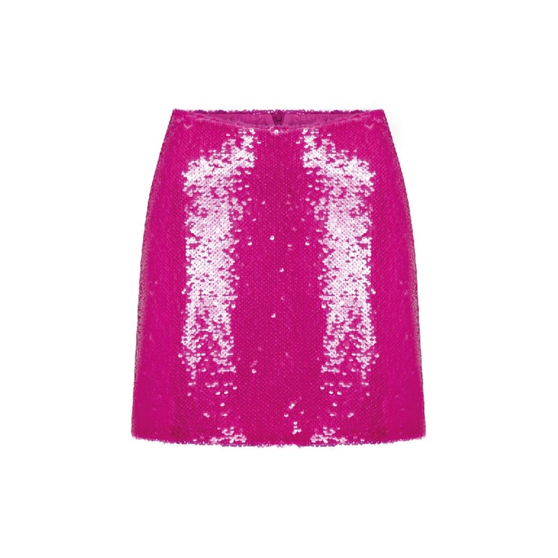 MARDE SUGAR SWIZZLE SEQUIN MINI SKIRT