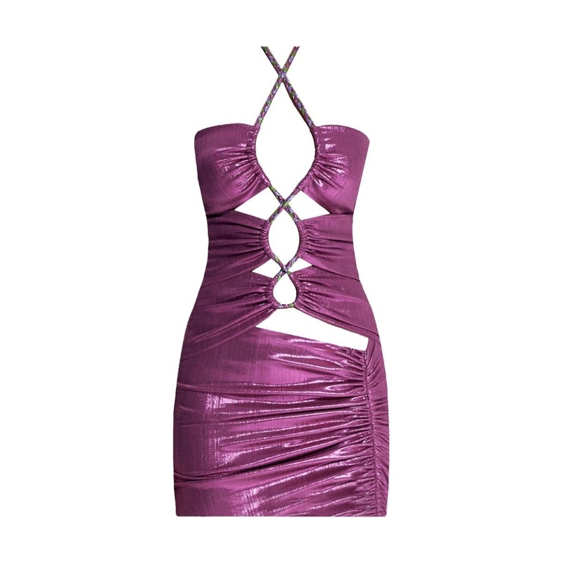 REVKA PINK MINI DRESS