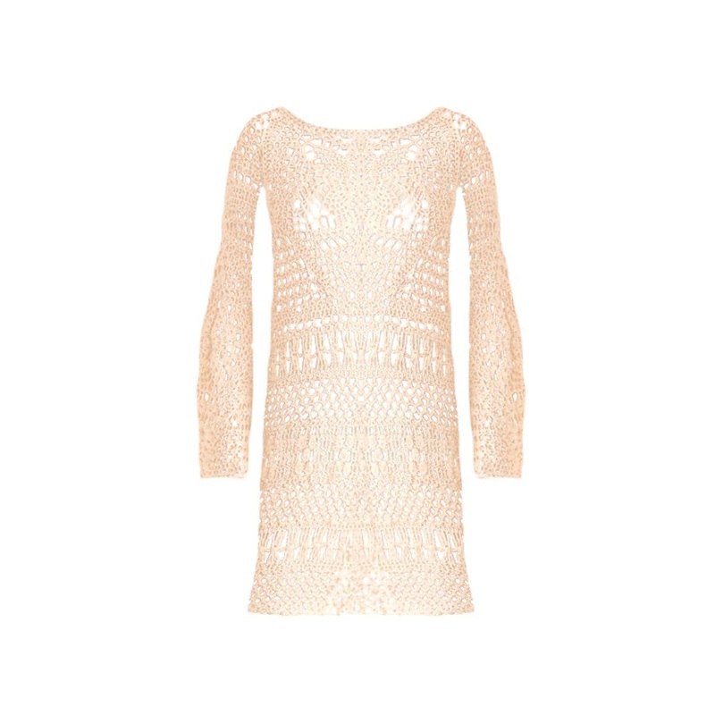 BOHO BABE LACE MIDI DRESS