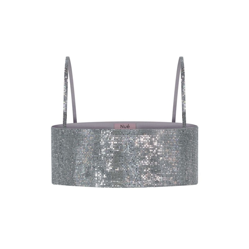 GRAPHITE CRYSTAL MIRROR TOP
