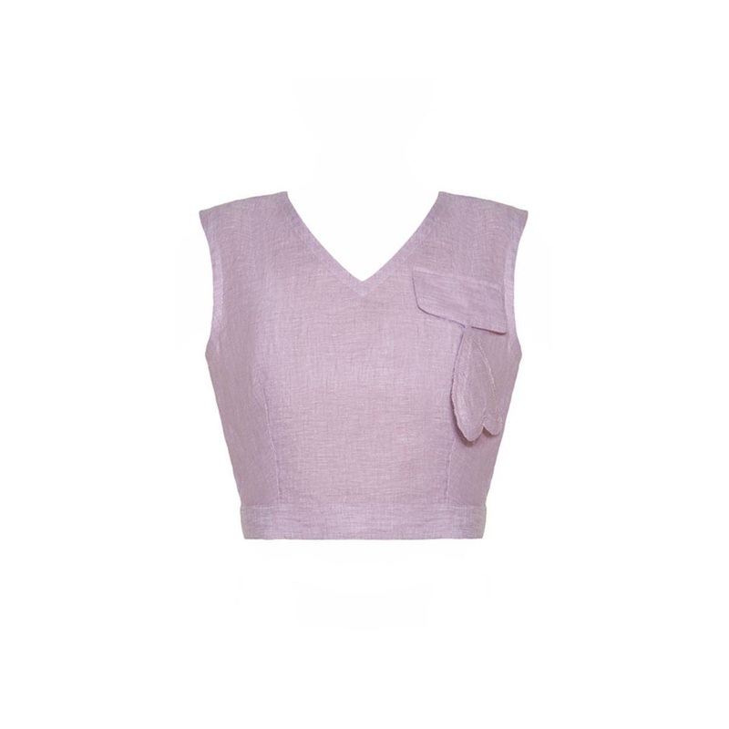 LILAC SWEETHEART CROP TOP