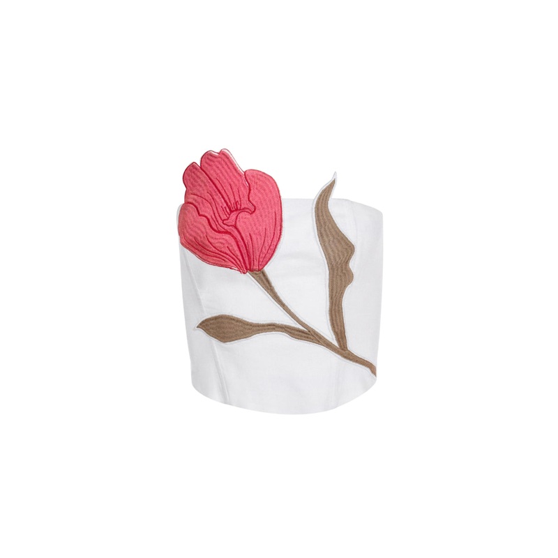 LOVELY TULIP PATCH TOP