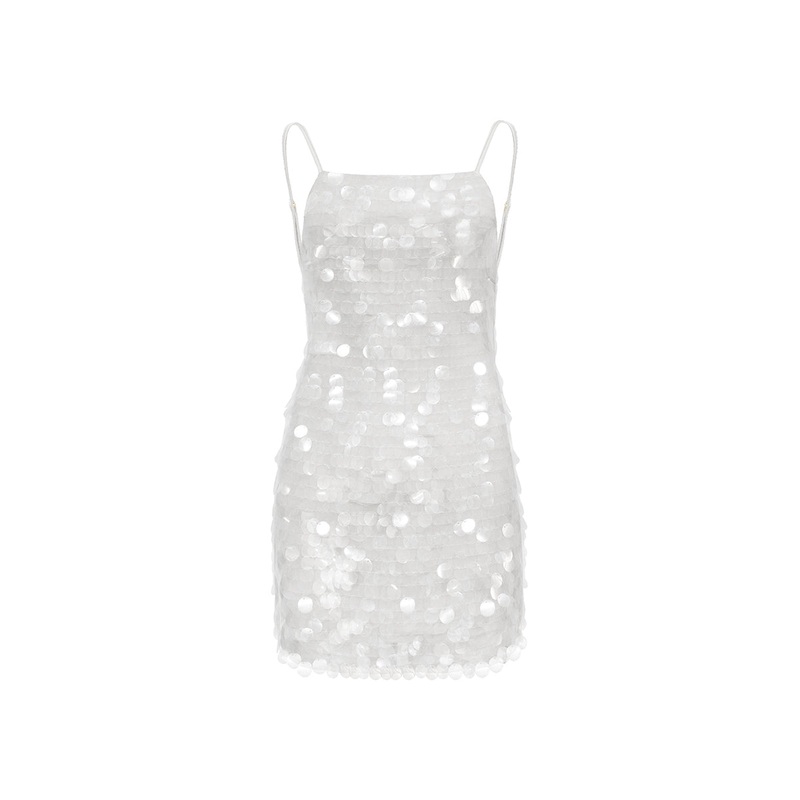 FISHA DRESS IN WHITE