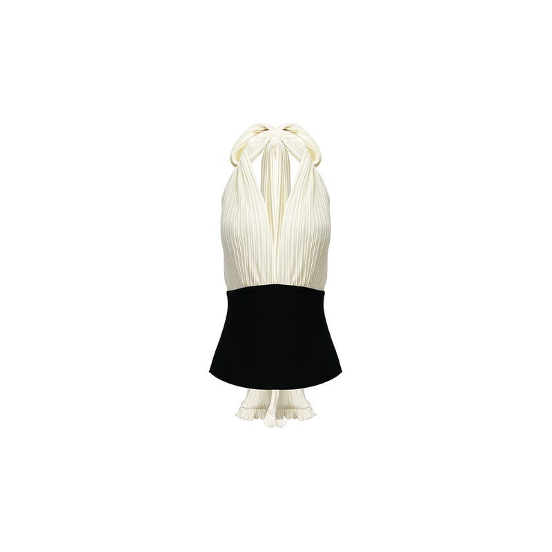MAO OFF WHITE AND BLACK TOP