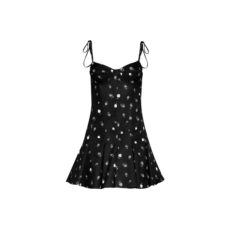 ROSITA MINI DRESS IN BLACK