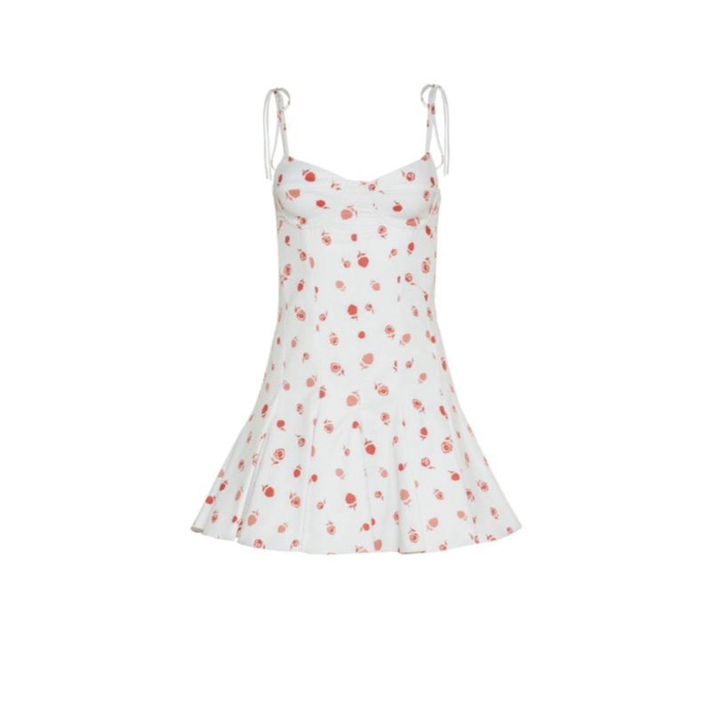 ROSITA MINI DRESS IN IVORY