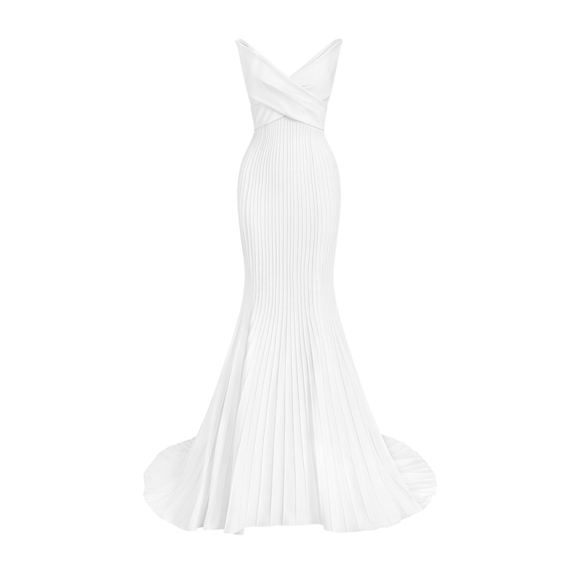 EMMA SIMPLY WHITE MERMAID GOWN