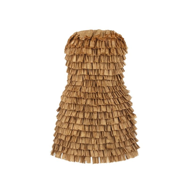 STRIKHA GOLDEN MINI DRESS