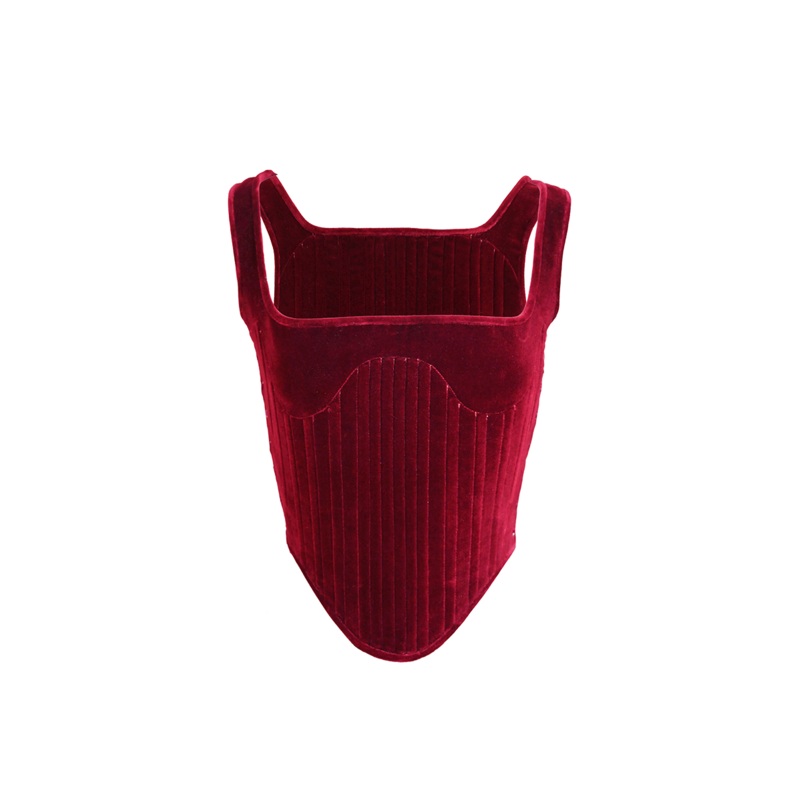 ELIZABETHAN CORSET IN BURGUNDY