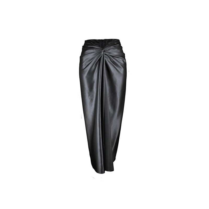 KNOT SKIRT IN MIDNIGHT