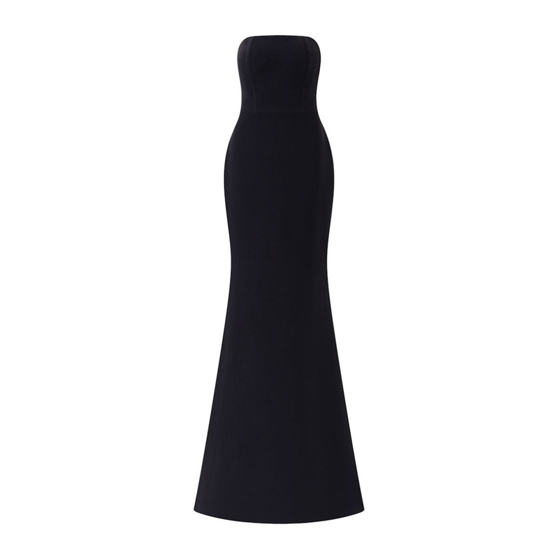 LOUISA CREPE FISHTAIL GOWN