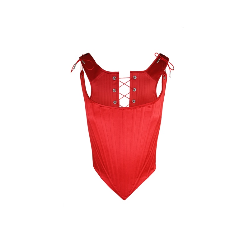 ROCOC CORSET IN FLAME