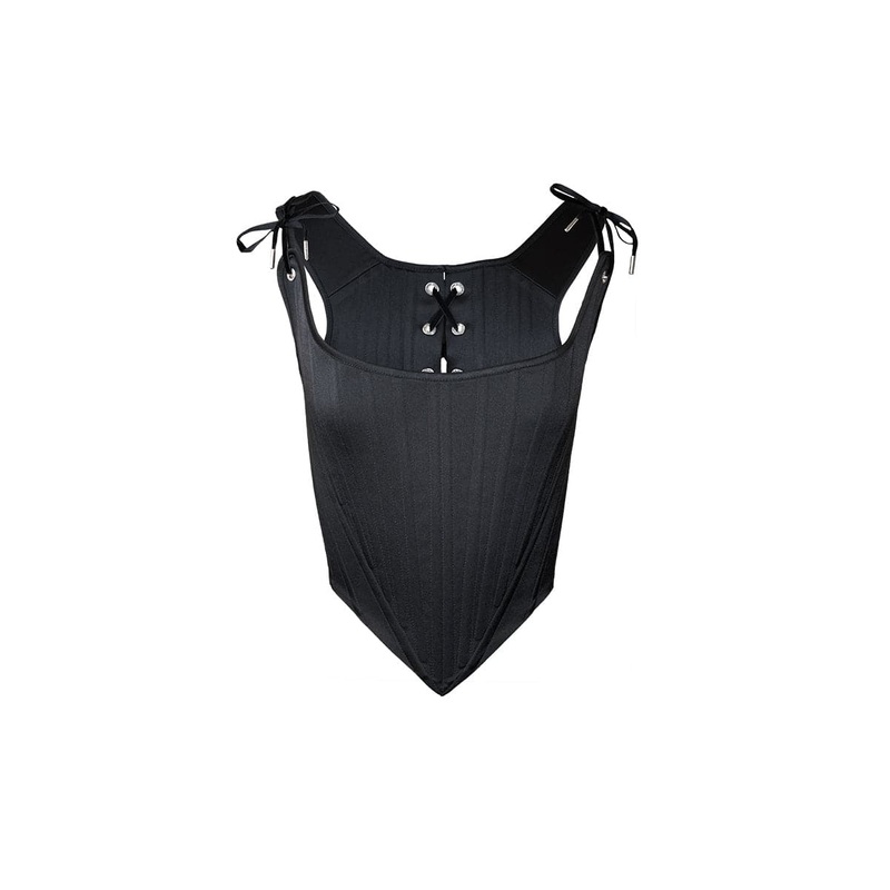 ROCOC CORSET IN MIDNIGHT