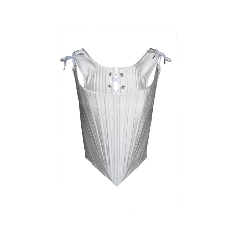 ROCOC CORSET IN PORCELAIN