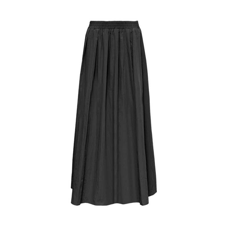ULSA BLACK MIDI SKIRT