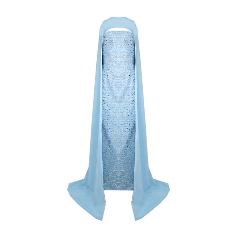 BABY BLUE CAPE GOWN