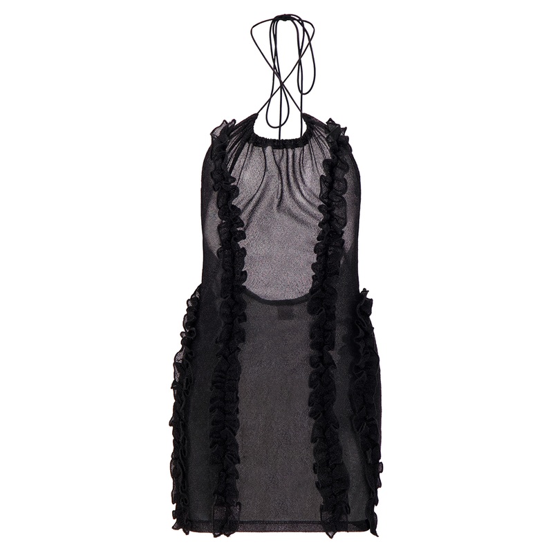 CHIARA MINI HALTERNECK DRESS