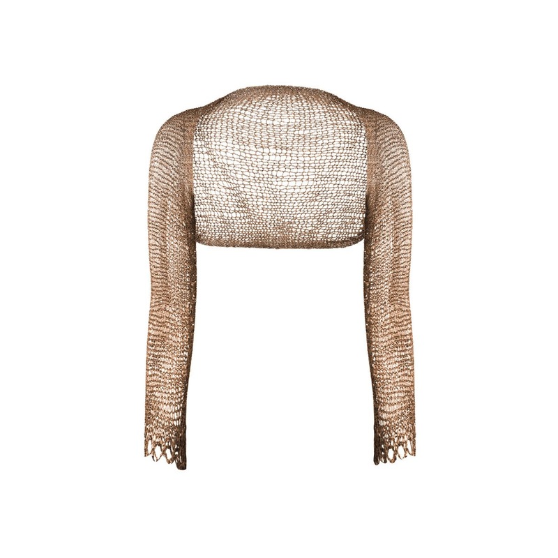 ROSE GOLD CHAIN BOLERO SHRUG