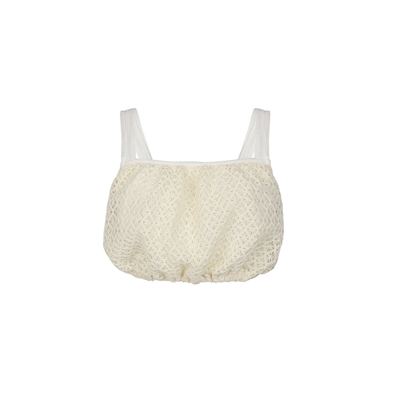 RITA IVORY LACE TOP