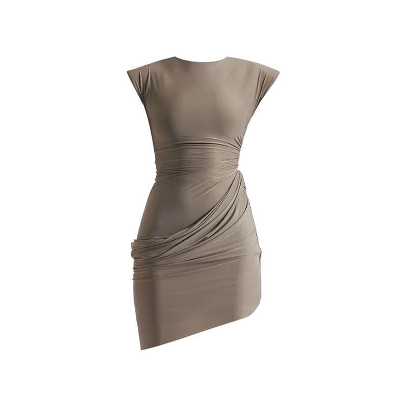 AMY WALNUT MINI DRESS