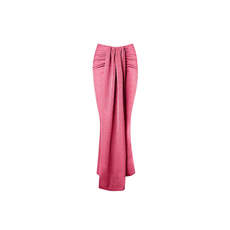 LITTLE MERMAID MAXI SKIRT IN PINK