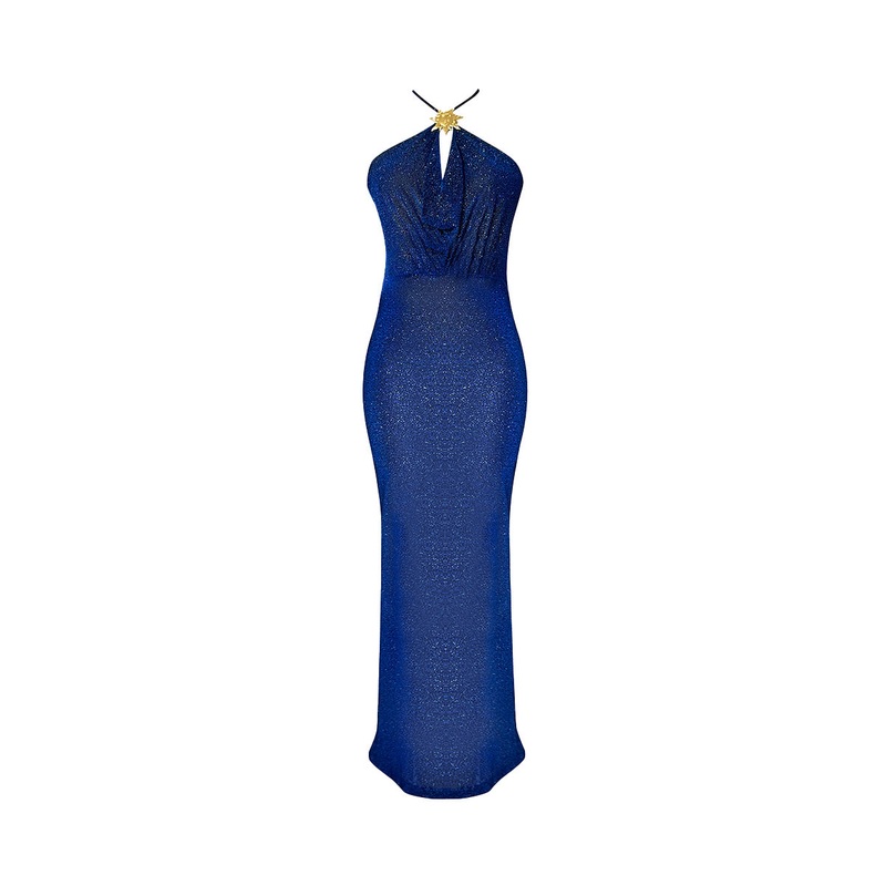 SERENA MAXI DRESS IN NAVY BLUE