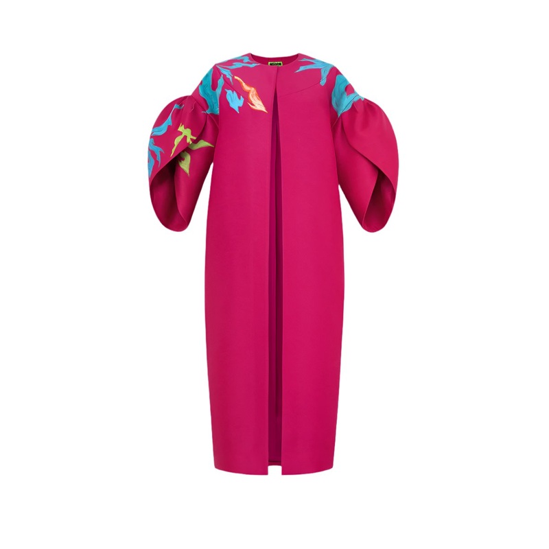 A PINK BUSH COAT
