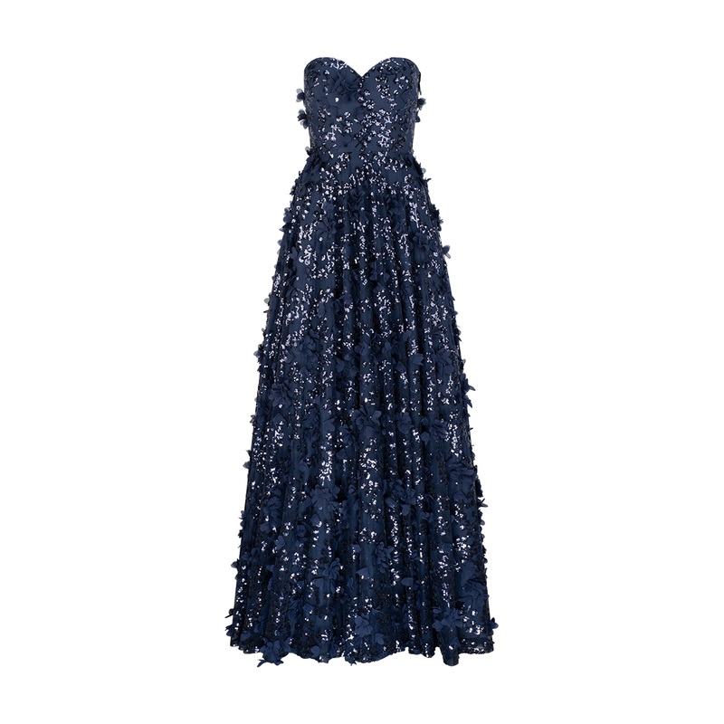 ADELA SWEETHEART PETAL BALL GOWN