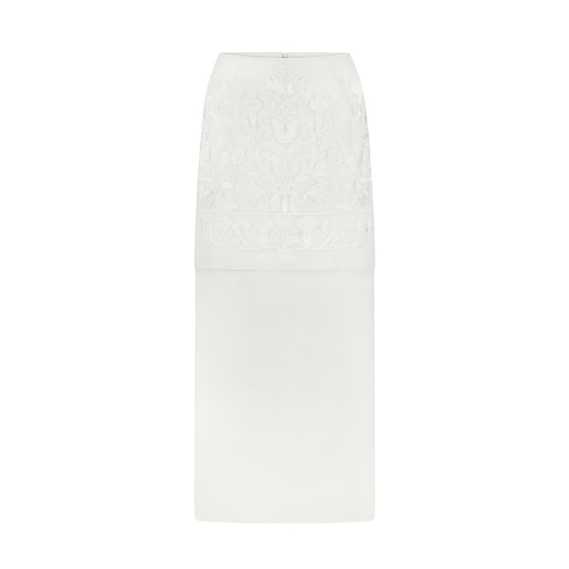 NAKED PLAKHTA MIDI SKIRT