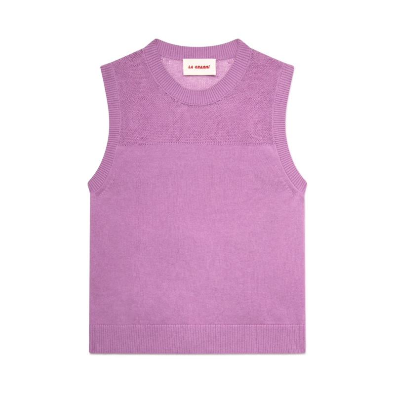 LA G TOP IN PURPLE