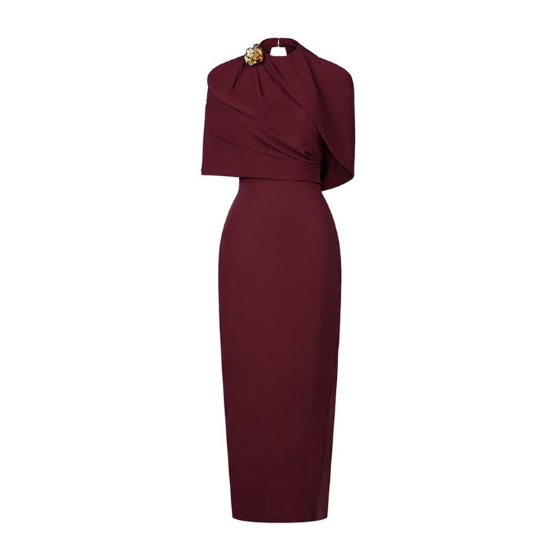 MOAZ DRESS IN RED