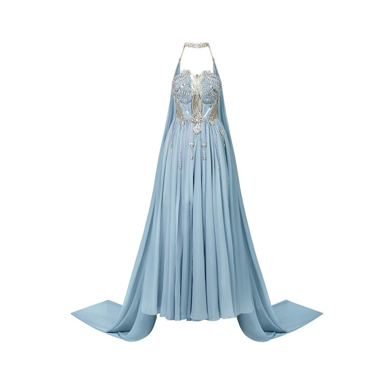 VENUS GOWN IN BLUE