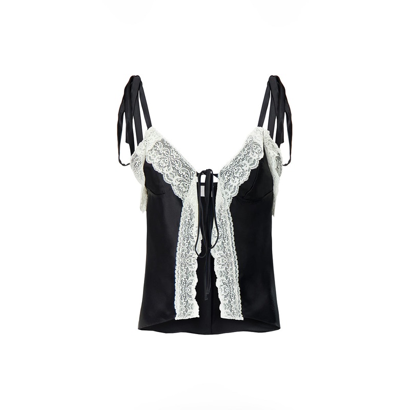 PASCALE TOP IN BLACK
