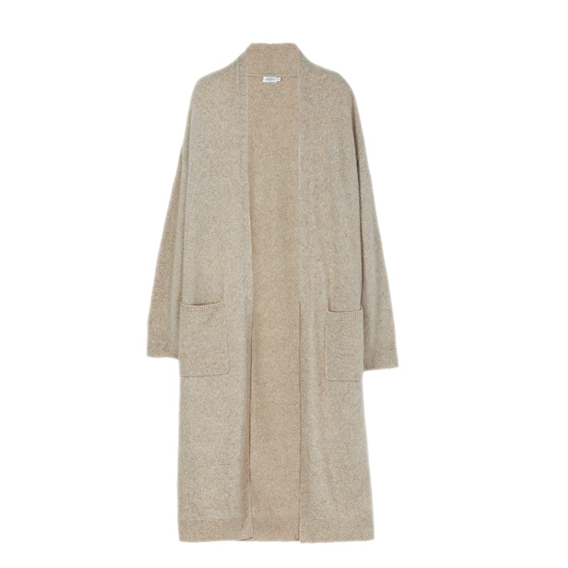 HEATHER SILK CASHMERE CARDIGAN IN DUSK