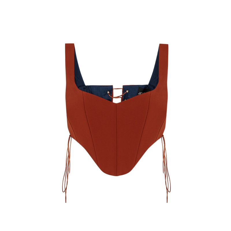TECHNICAL FABRIC MINI CORSET