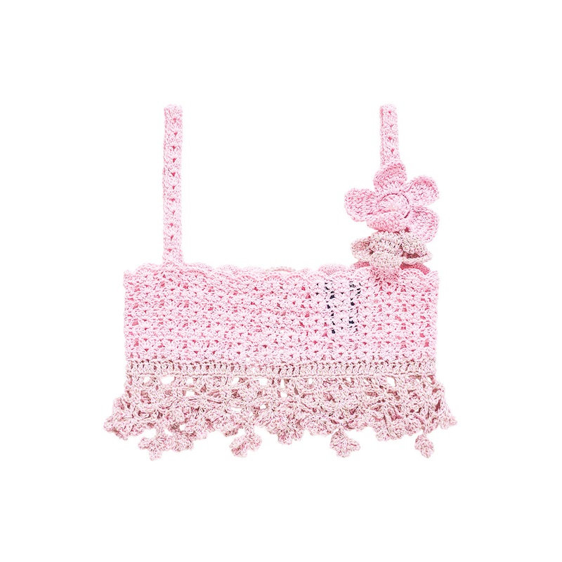 PINK VANILLA HANDMADE CROCHET TOP