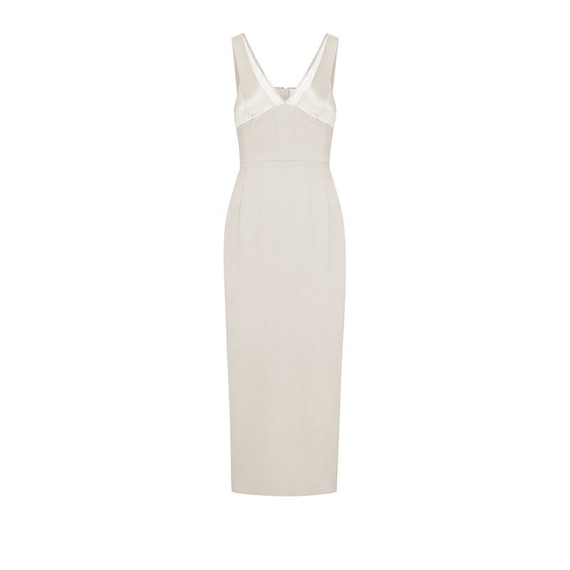 GRANADA DRESS IN CREAM