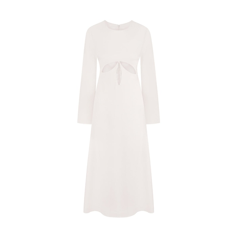 GROMOVYK DRESS IN MILK