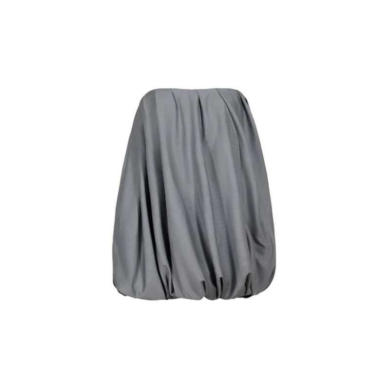 PUMPKIN DRESS IN GRAY