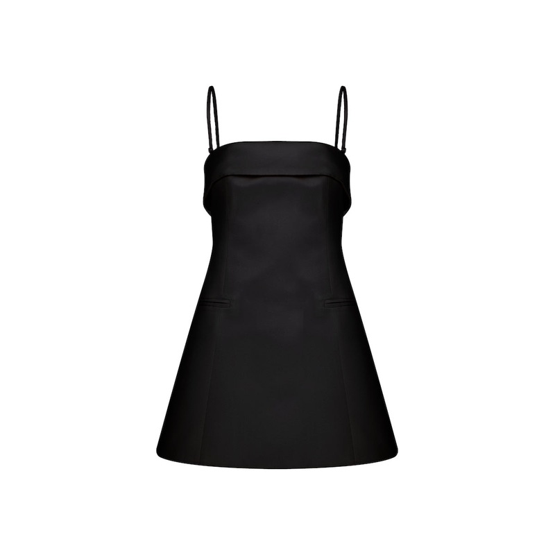 GAIA MINI DRESS IN BLACK