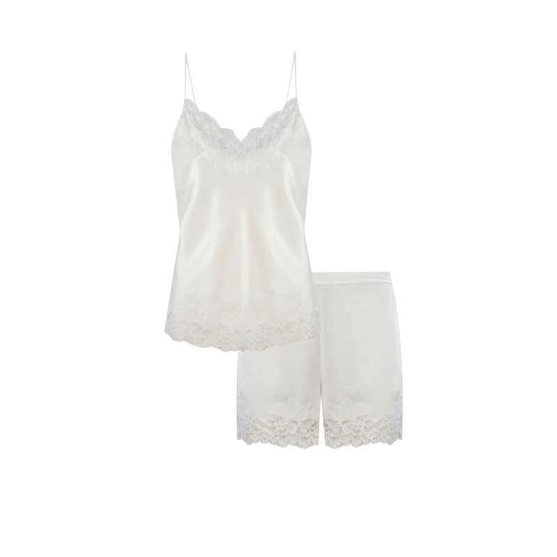 GEORGIA OFF WHITE CAMI AND SHORT SET