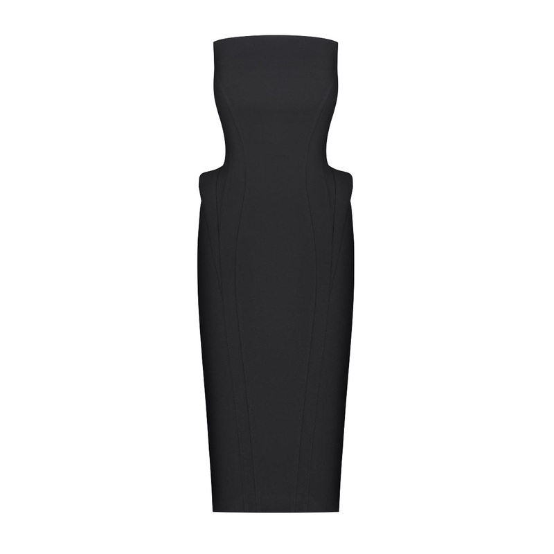 ALLEGRA DRESS IN BLACK