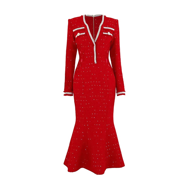 ALLURING MIDI DRESS