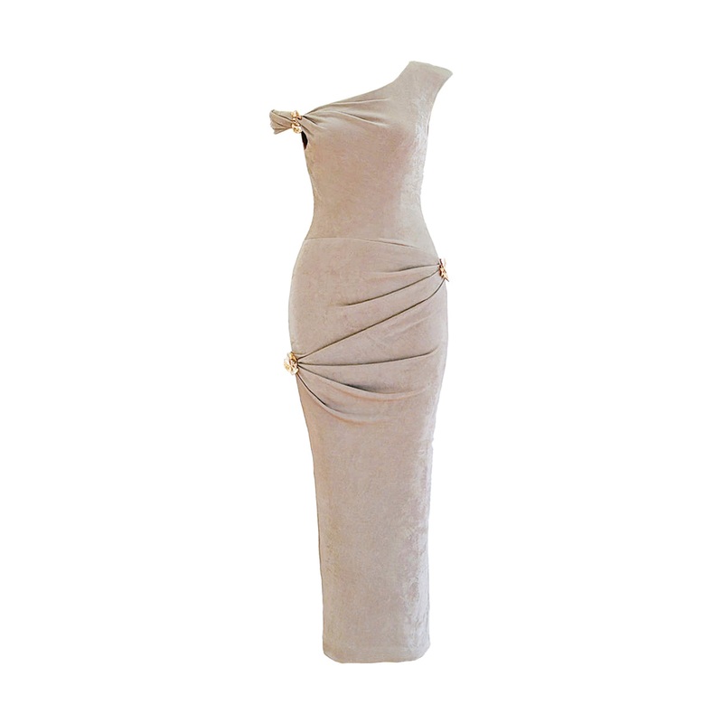 GRACEFUL MIDI DRESS